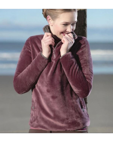 Cavallino Marino fluffy trui Velluto, Burgundy
