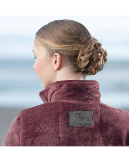 Cavallino Marino fluffy trui Velluto, Burgundy