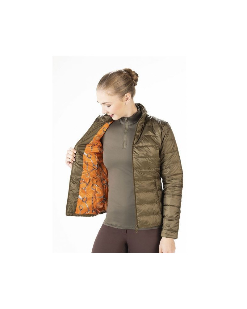 HKM zomer quilted jas Allure, Olijfgroen