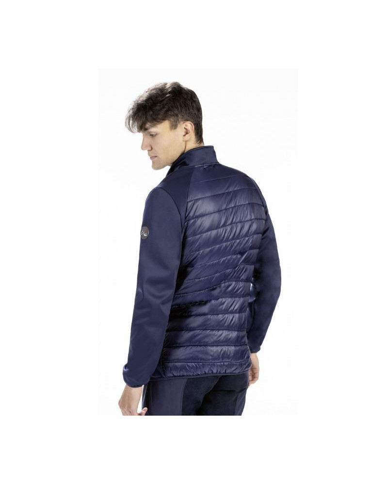 HKM sweat jack Erik, Donkerblauw