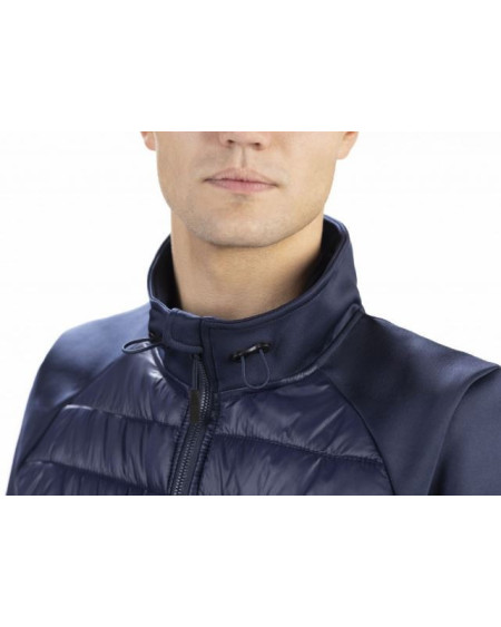 HKM sweat jack Erik, Donkerblauw