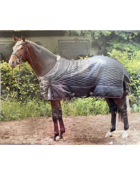 Lauria Garrelli 300gr staldeken Milano, Donkergrijs