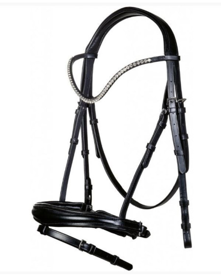 HKM hoofdstel Melinda, zwart