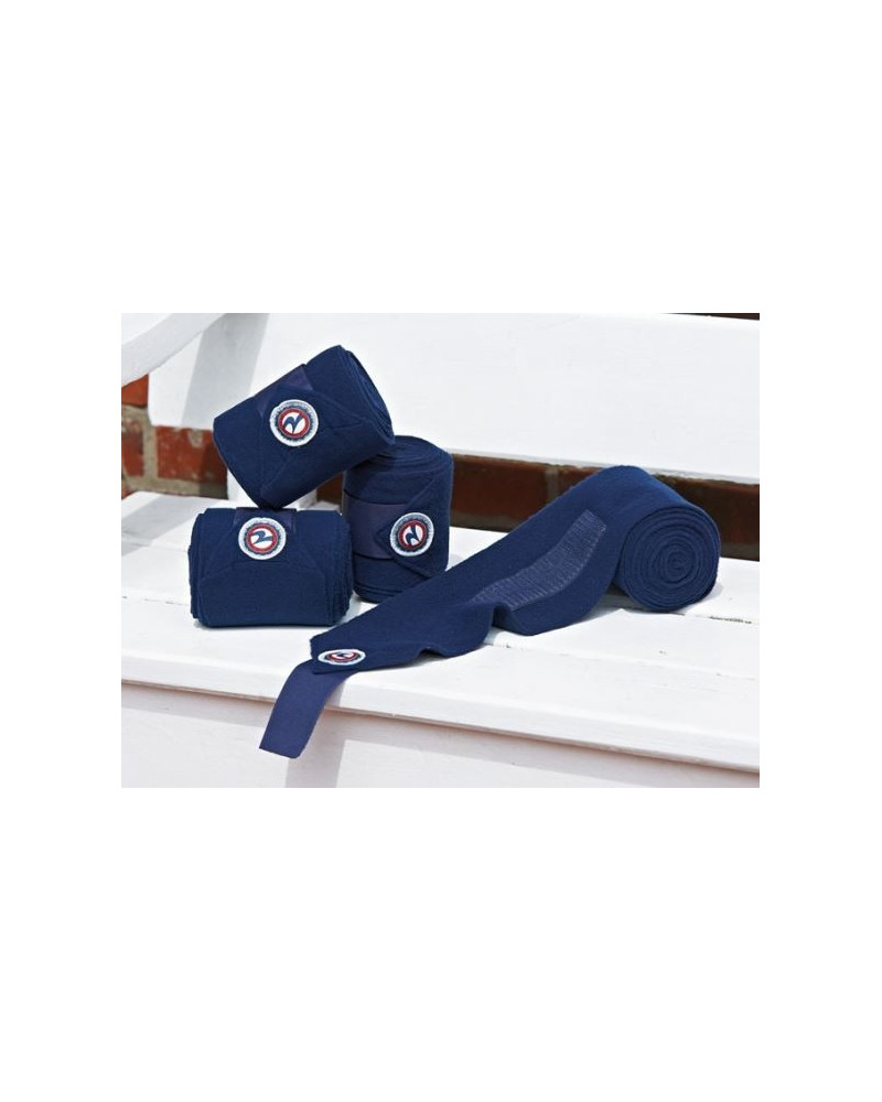 Busse Jubileum Bandages, Fleece, Donkerblauw, 3.5m