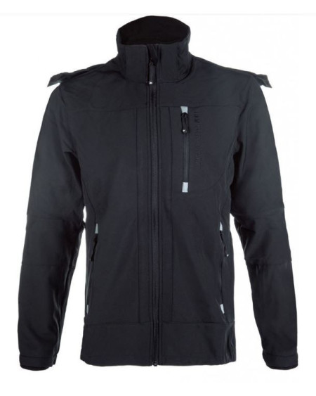 HKM Softshell jack Sport Heren, Zwart
