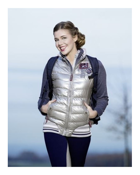 HKM Pro Team bodywarmer Performance, Zilver