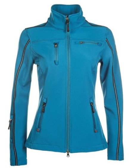 HKM Pro Team Dynamic Softshell jas, Petrol