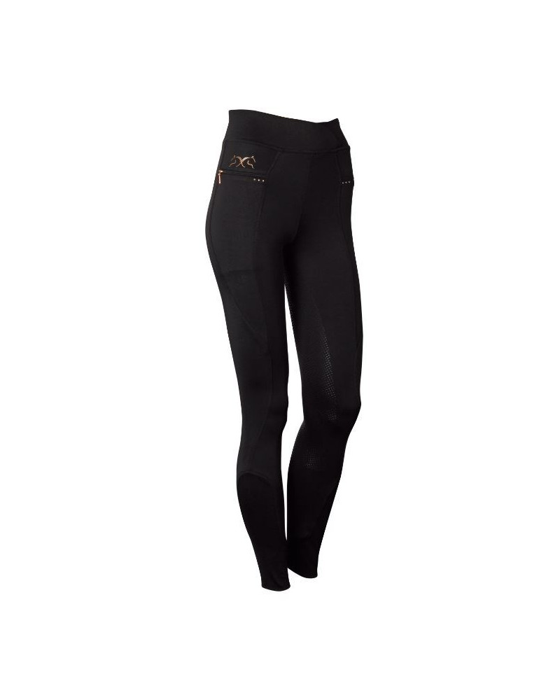 Harry's Horse Rijbroek Equitights Paros Fulll Grip, Zwart