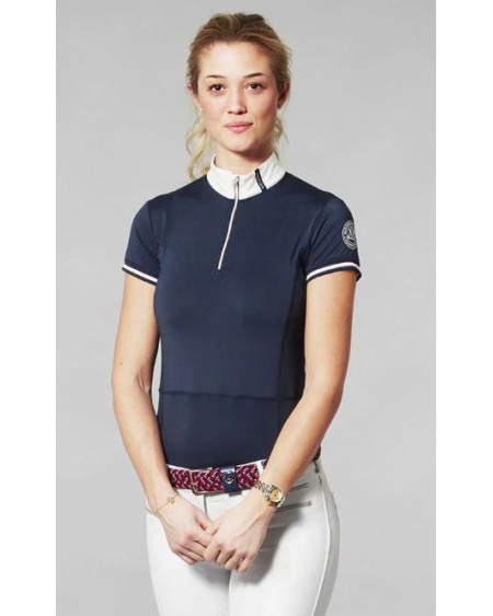 Mountain Horse Brilliant Event Tech Top, Navy