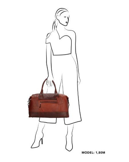 MicMacBags Montana reistas, bruin