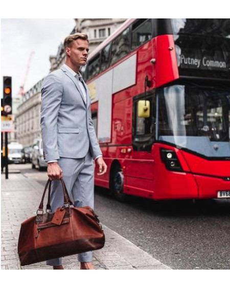 MicMacBags Montana reistas, bruin