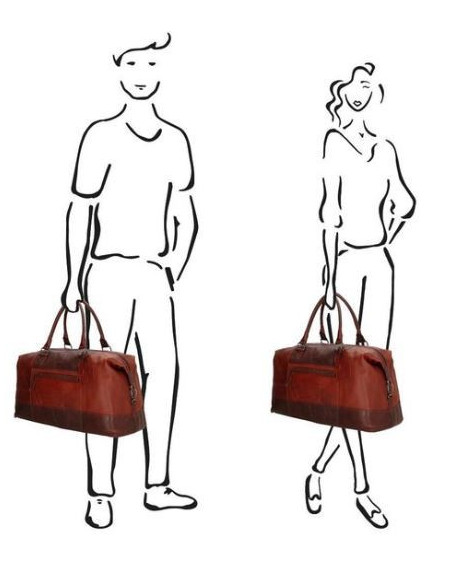 MicMacBags Montana reistas, bruin