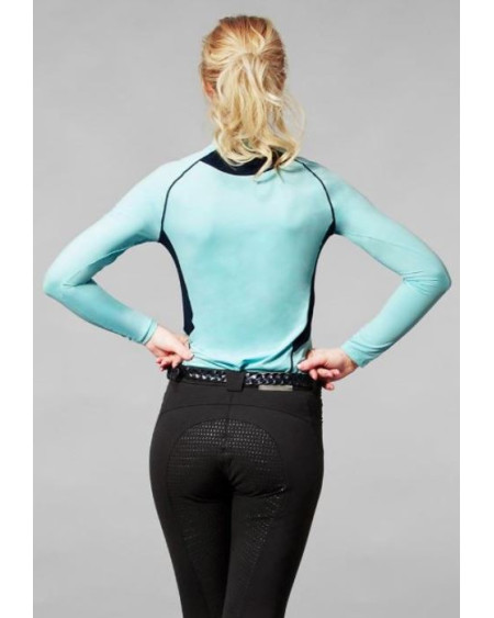 Mountain Horse Move Tech Top, Light Aqua Blue