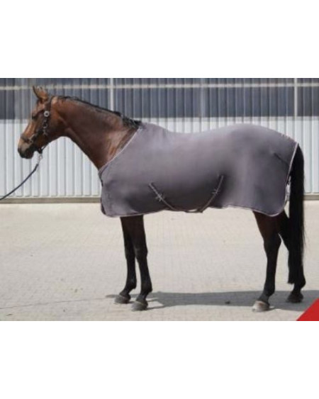 Busse Zweetdeken JERSEY, Grijs/roze