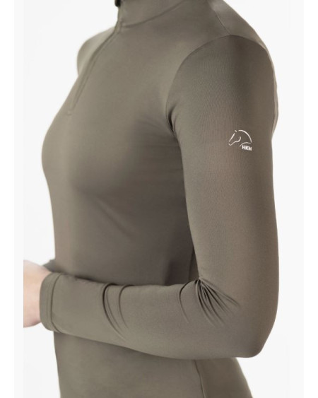 HKM Functioneel Shirt Summer Milano, jadegroen