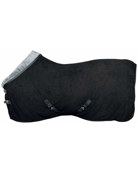 Fleecedeken Furby, set m halster+lijn, Zwart