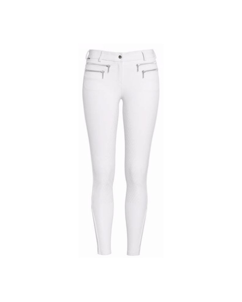 Mountain Horse Amy GTFS Full Seat Siliconen Rijbroek, Wit II