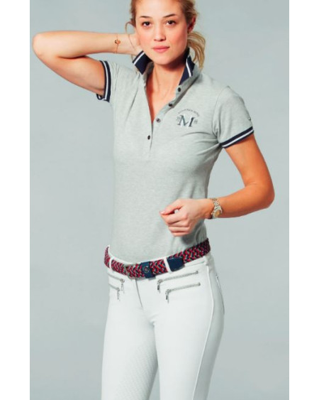 Mountain Horse Amy GTFS Full Seat Siliconen Rijbroek, Wit II