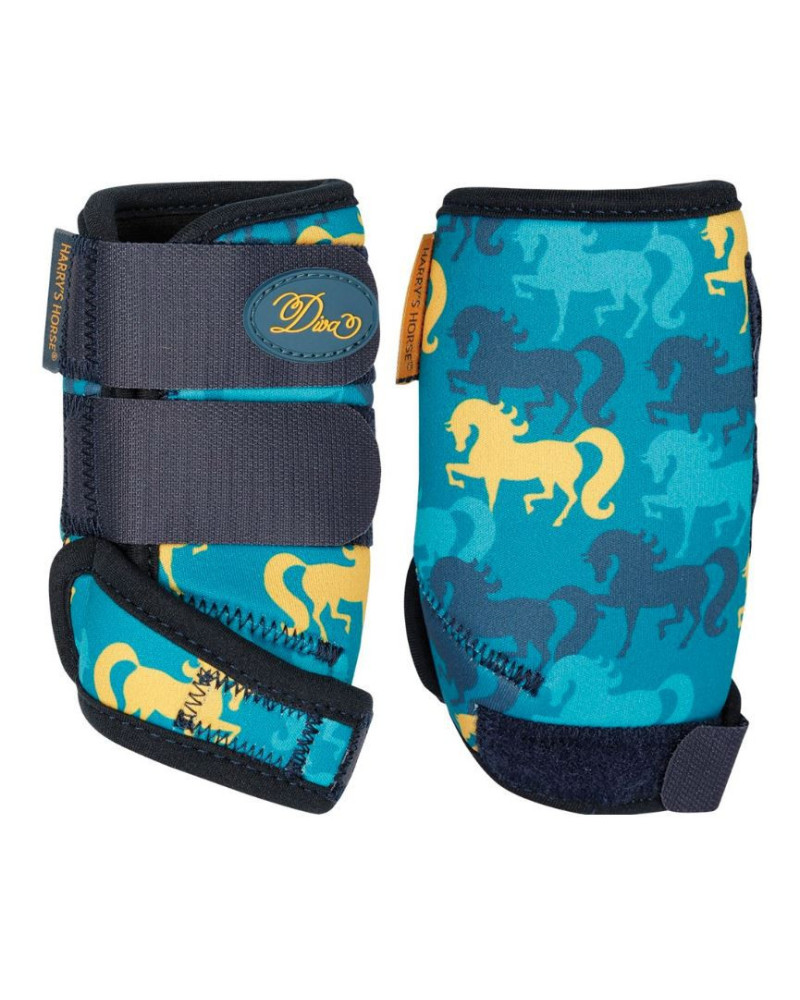 Harry's Horse beenbeschermers Diva Sea Breeze, Harbor-blue