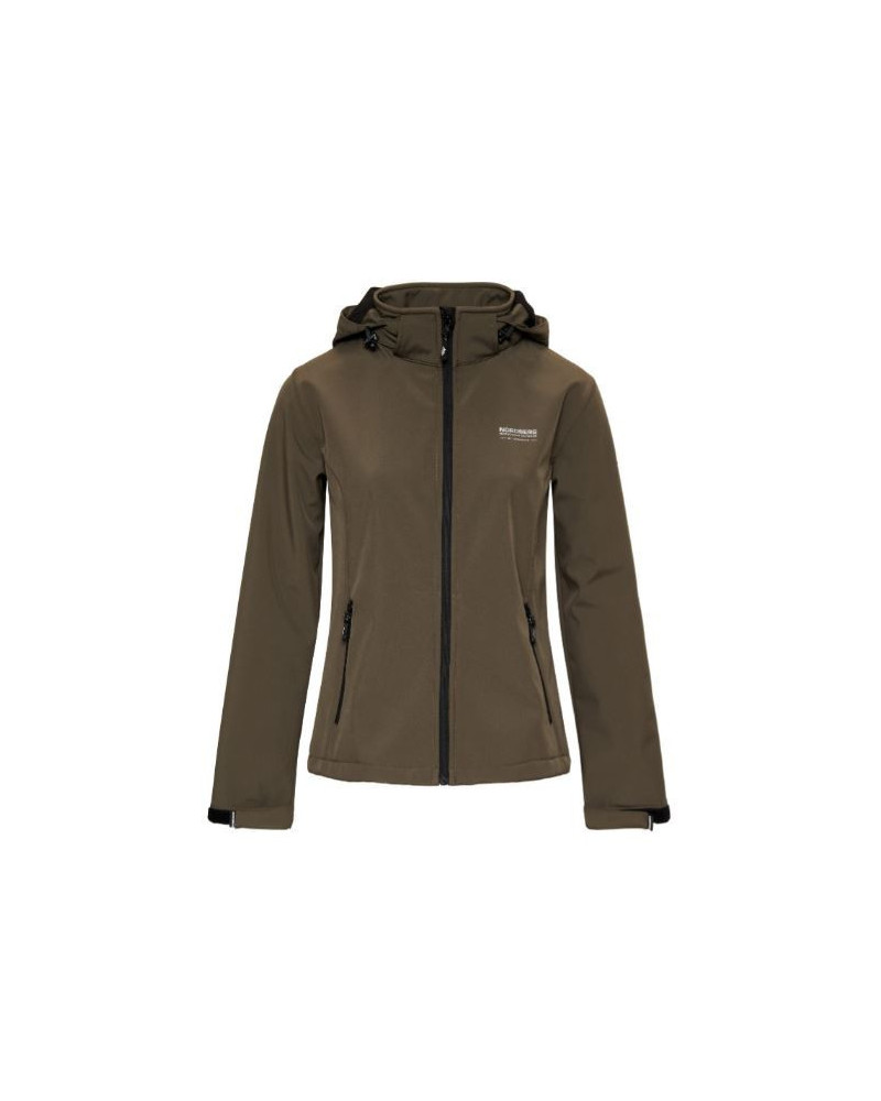 Nordberg Outdoor Softshell Damesjack Ingrida, Army