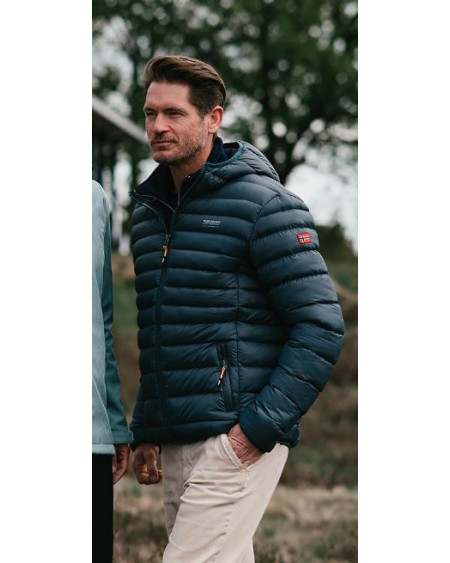 Nordberg Puffy herenjack Thor, Groen