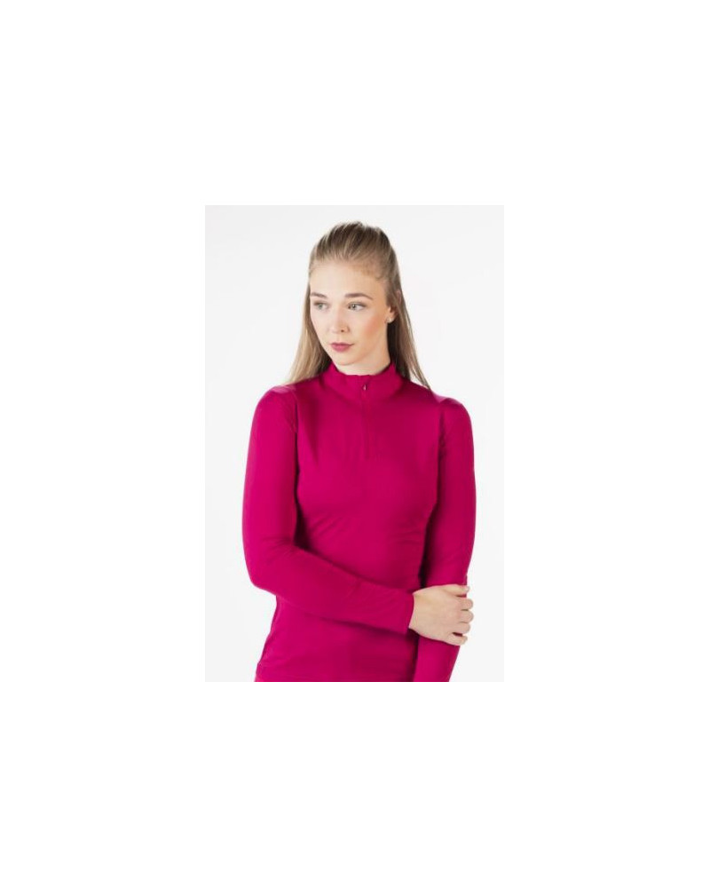 HKM wedstrijdshirt Summer Milano, Veenbessenrood