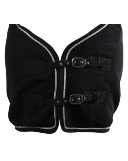 Horka WOLLEN Statie Deken m Tres, Zwart