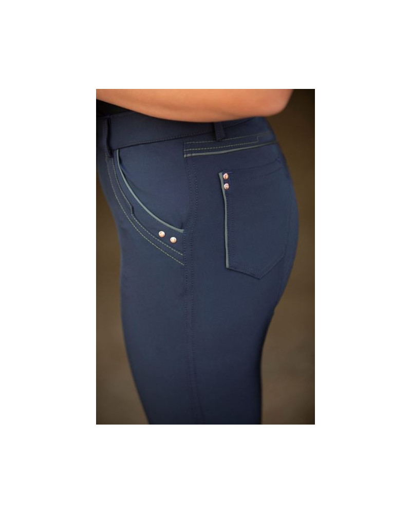 Harry's Horse Rijbroek Denici Cavalli Bosque Full Grip, Navy