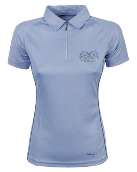 Harry's Horse Poloshirt Rodas SU23, Faded-Denim