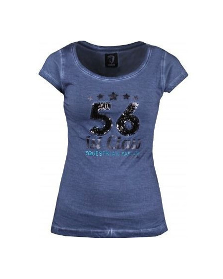 Horka t-shirt Lima, Dark Denim