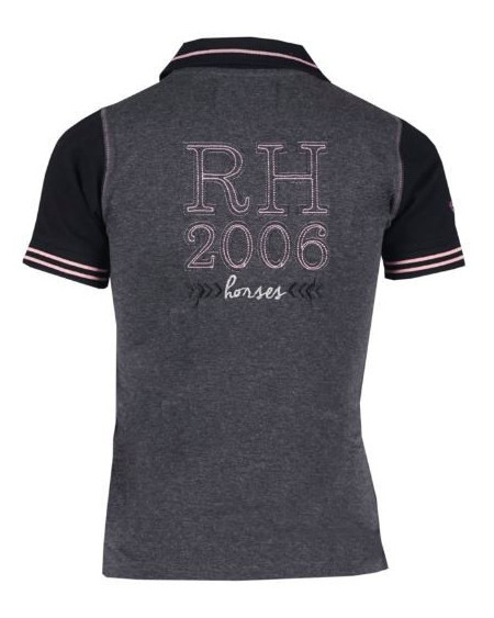 Red Horse poloshirt Filly, nachtblauw-roze