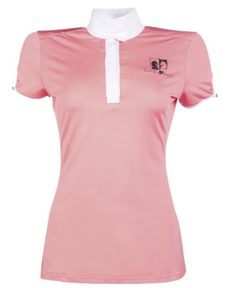 HKM wedstrijdshirt Black&White, Koraal