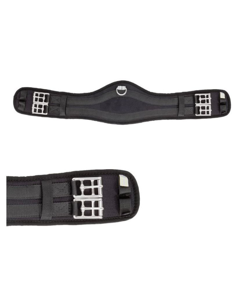 Klimatex dressuursingel "Arik" zonder elastiek, Zwart