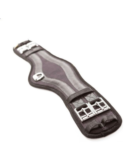 Klimatex dressuursingel "Arik" zonder elastiek, Zwart