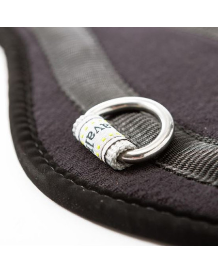 Klimatex dressuursingel "Arik" zonder elastiek, Zwart