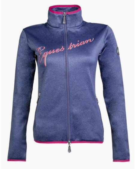 HKM fleecevest Ontario Style, Blauw