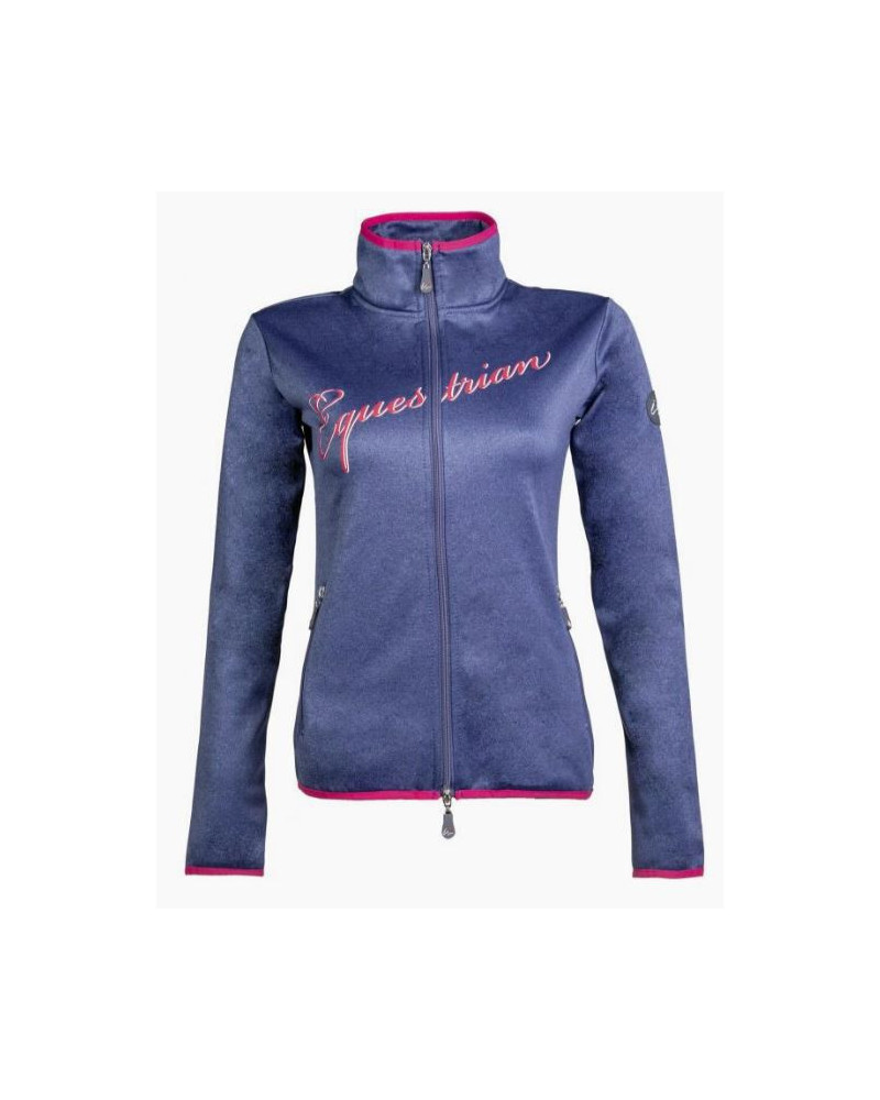 HKM fleecevest Ontario Style, Blauw