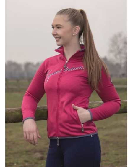 HKM fleecevest Ontario Style, Blauw