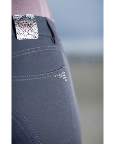 CM rijbr. COPPER KISS POWDER, kunstl.zit, Antraciet