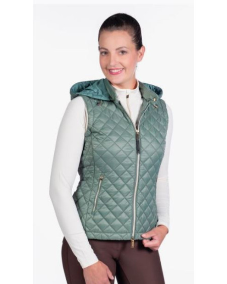 HKM donsbodywarmer Stella, Groen