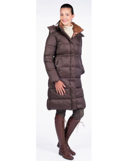 HKM gewatteerde jas Marrakesh, Donkerbruin