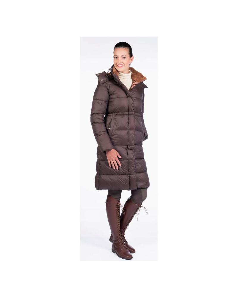 HKM gewatteerde jas Marrakesh, Donkerbruin