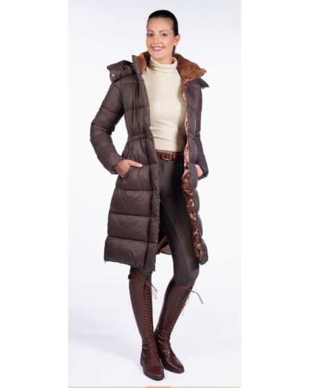 HKM gewatteerde jas Marrakesh, Donkerbruin