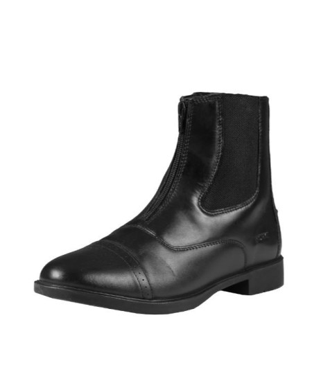 Horka leren jodphur schoen Natural, Zwart