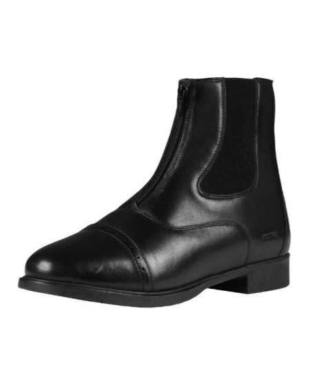 Horka leren jodphur schoen Toronto, Zwart