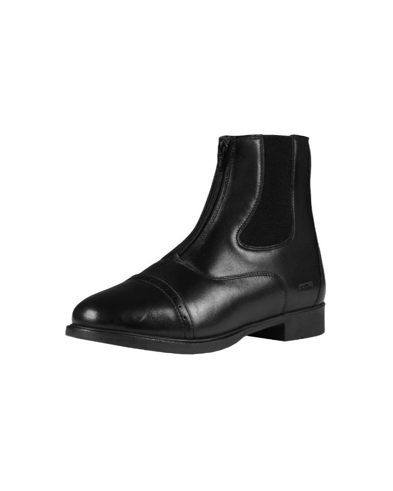 Horka leren jodphur schoen Toronto, Zwart