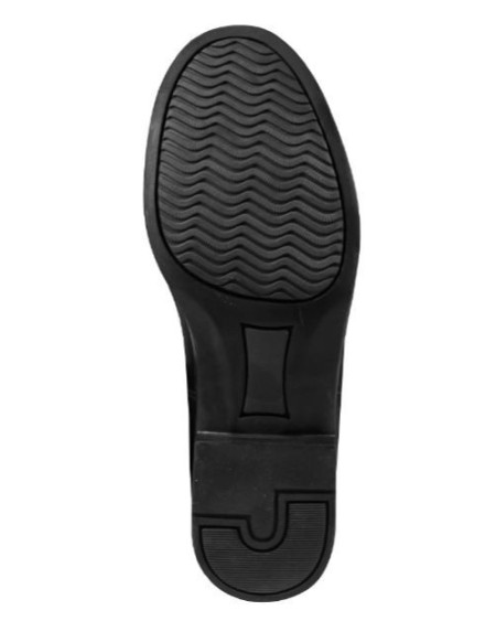 Horka leren jodphur schoen Toronto, Zwart