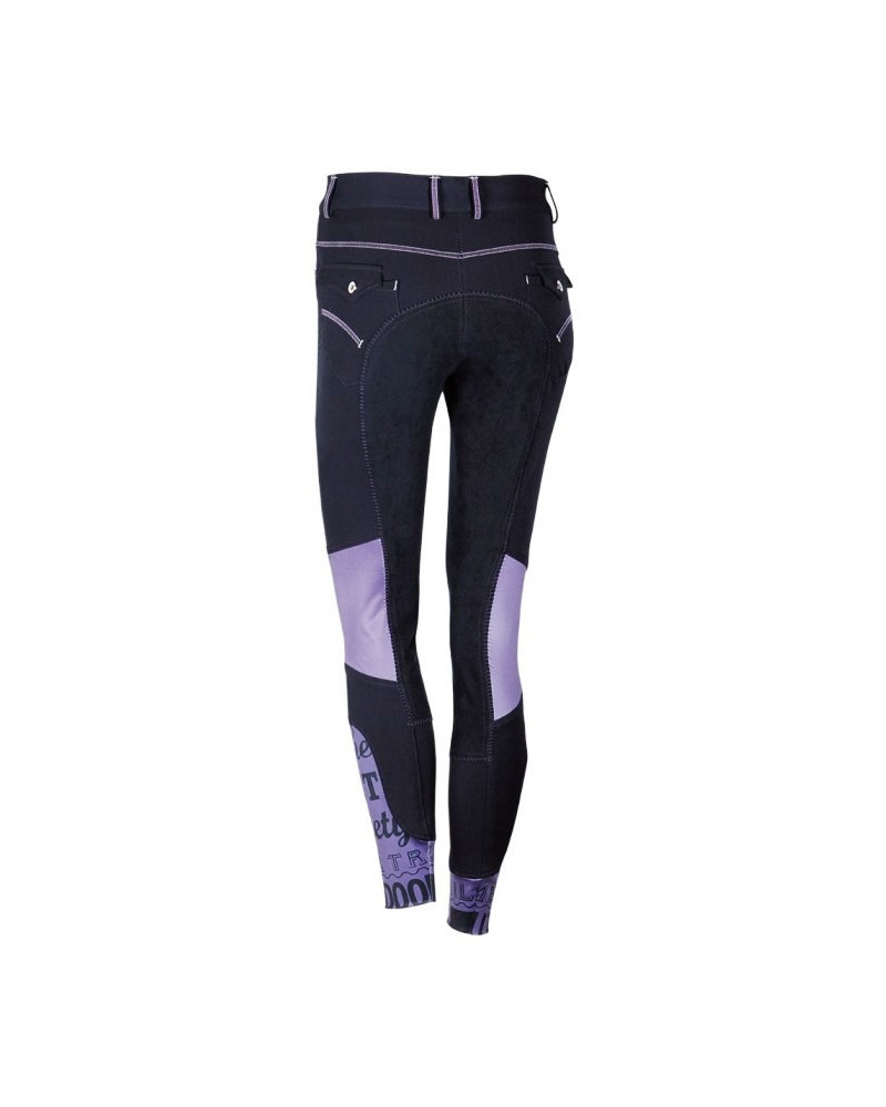 HH Otley Plus rijbroek, kunstl.zit, Total Eclipse