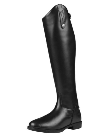 Horka leren rijlaars Isa, zwart