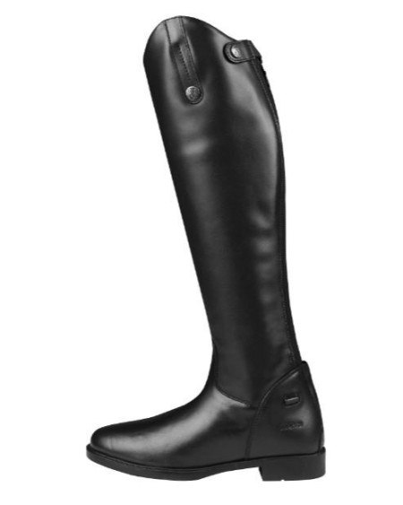 Horka leren rijlaars Isa, zwart